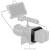 SmallRig 5537 - adapter, płytka na 2x akumulator NP-F z zaciskiem na 2x pręt 15mm LWS - przykład użycia